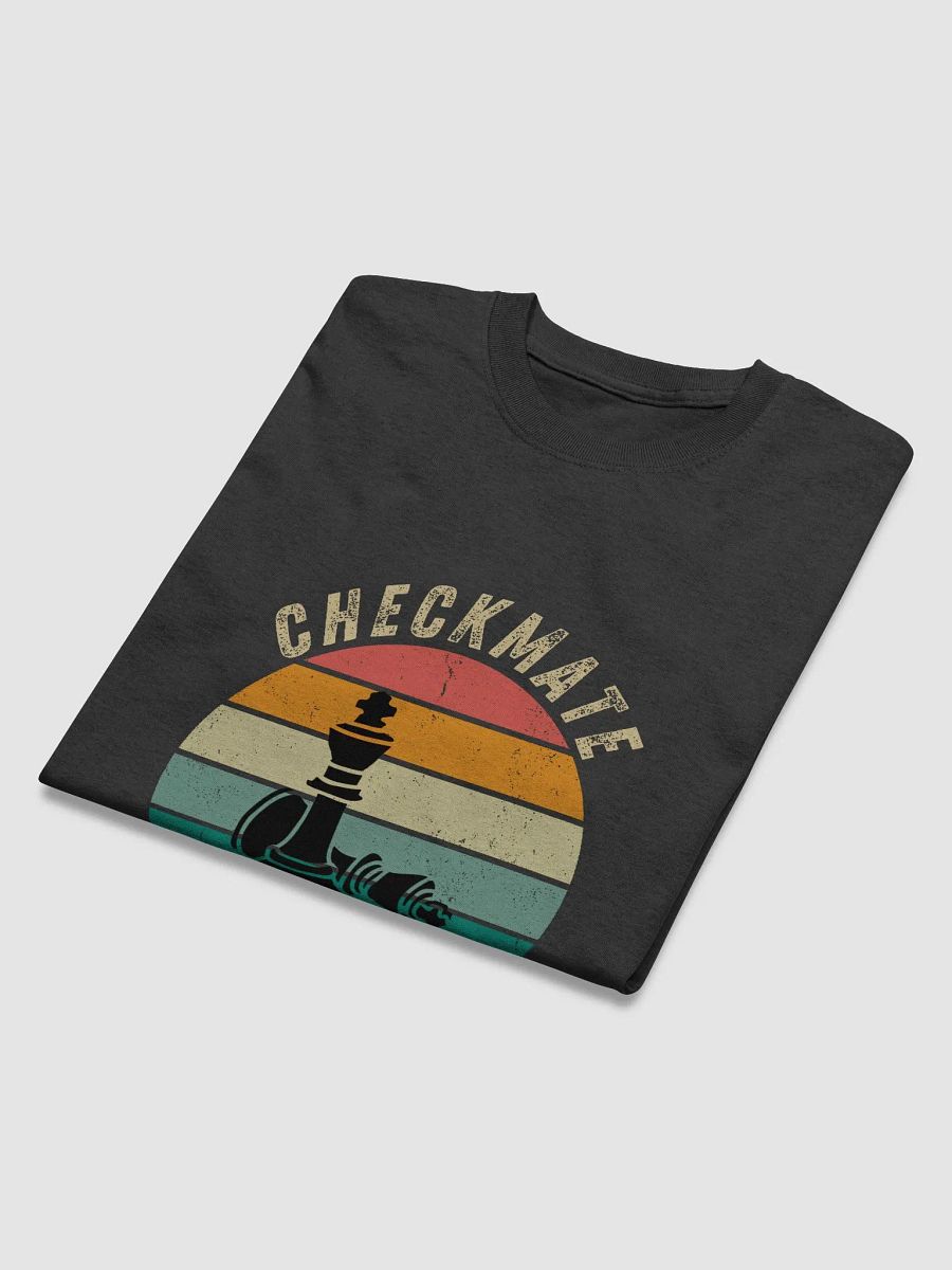 "Checkmate Ends the Game" Retro Chess T-Shirt product image (5)