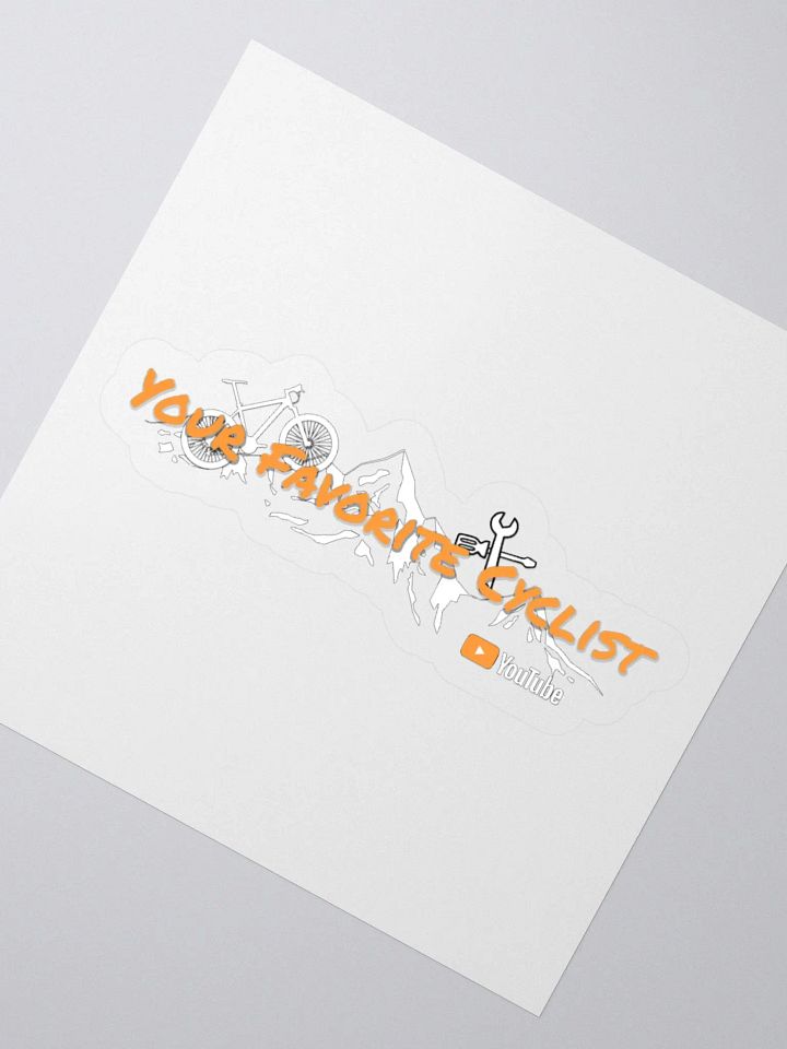 Classic Your Favorite Cyclist Sticker product image (2)