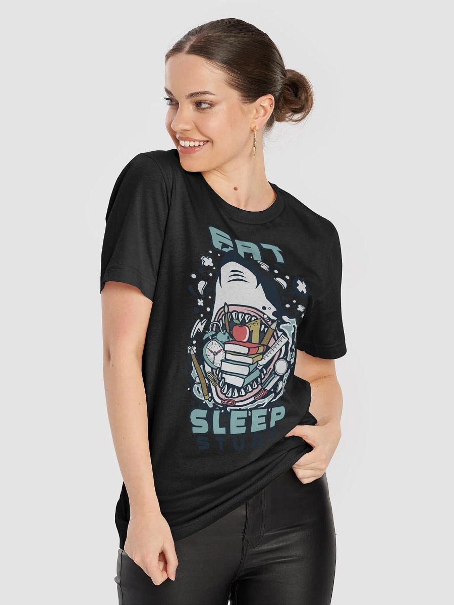 Eat Sleep Study Motivational Student T-Shirt product image (44)