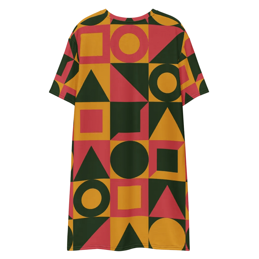 Geometric Galaxy T Shirt Dress product image (7)