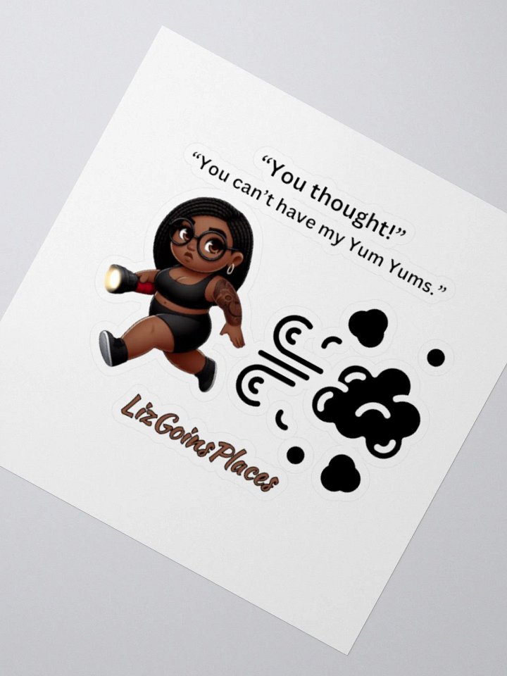 Sneaky Liz Kiss Cut Stickers product image (2)