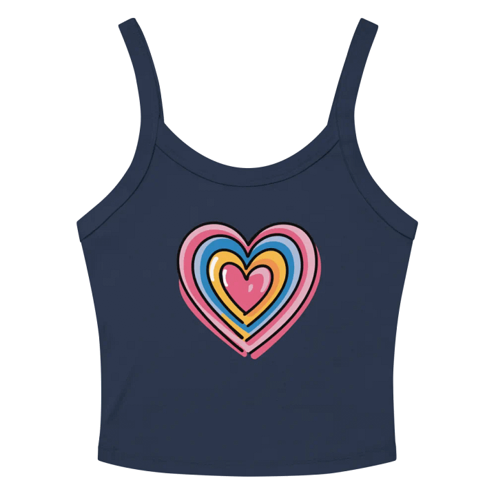 Colorful Hearts Tank Top product image (2)