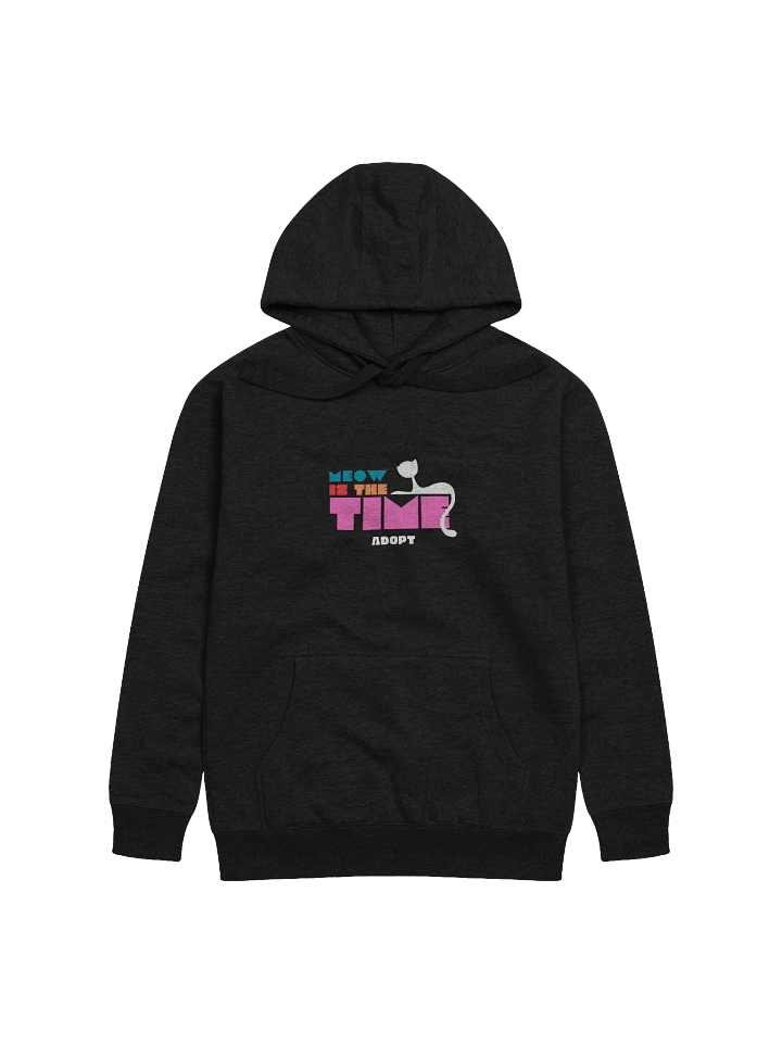 Meow is the Time to Adopt Unisex Hoodie product image (3)