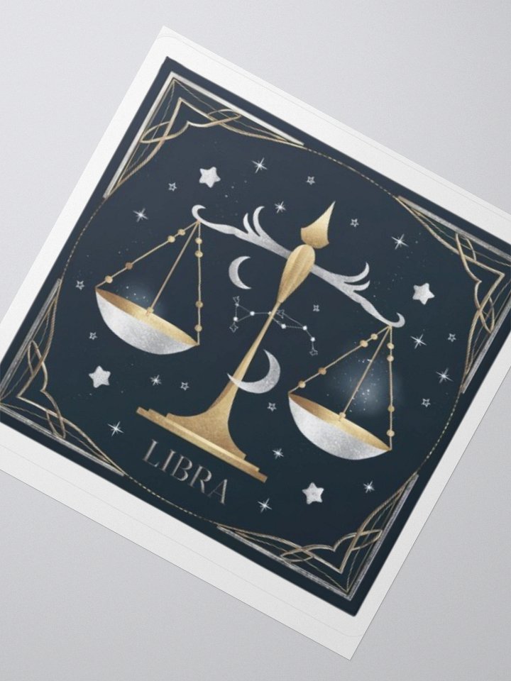 Libra Zodiac Sticker product image (4)
