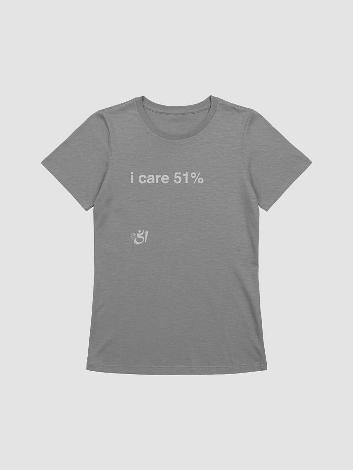 i care 51% tee product image (1)