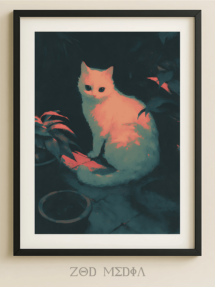 Ethereal Gaze - Nocturnal Garden Whispers product image (1)