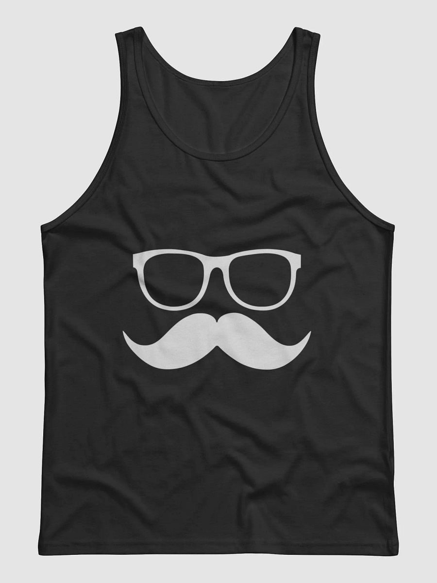White Moofstache Tank product image (9)