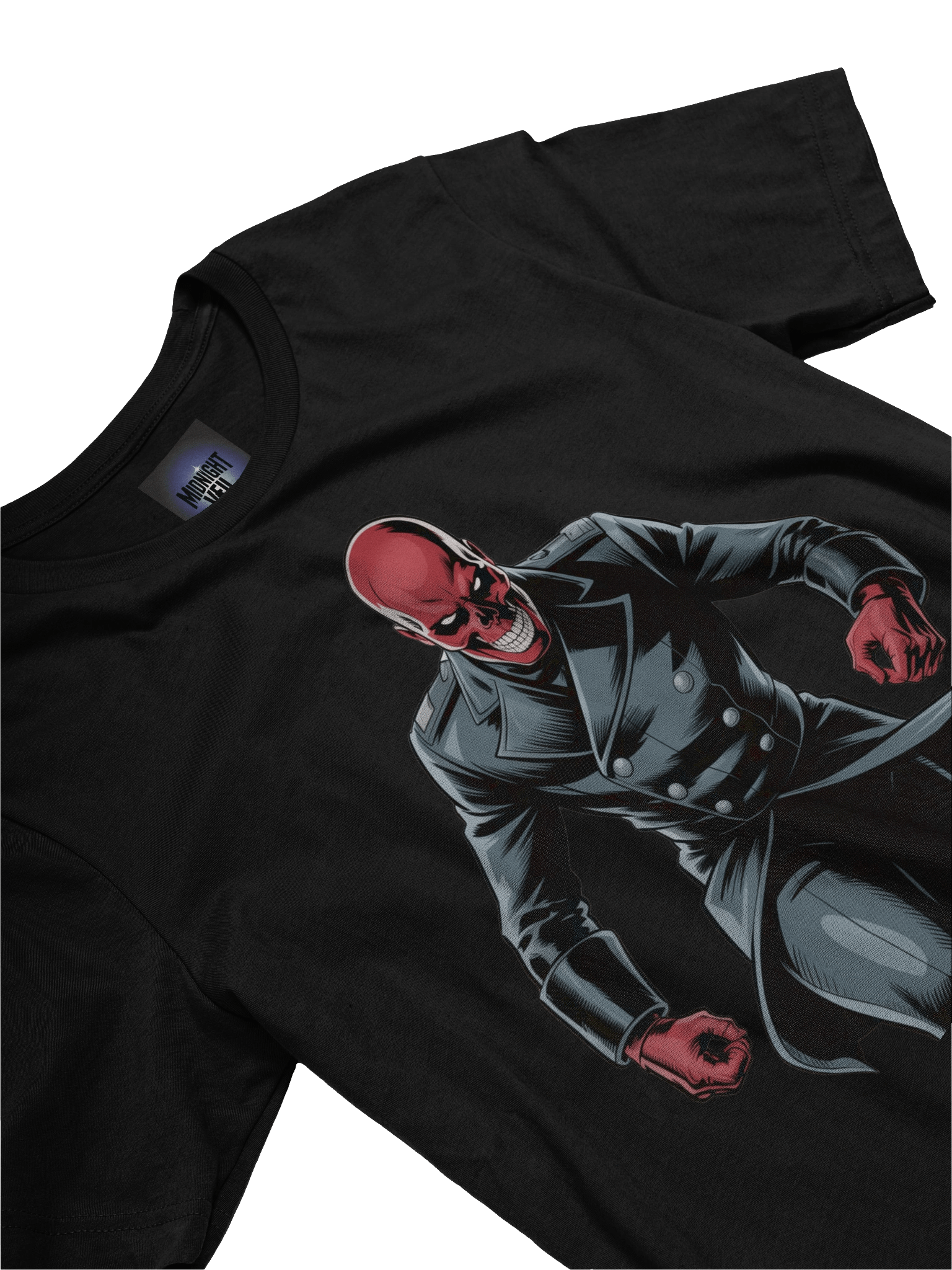 Hydra's Whisper: Red Skull Supersoft Graphic T-Shirt product image (5)