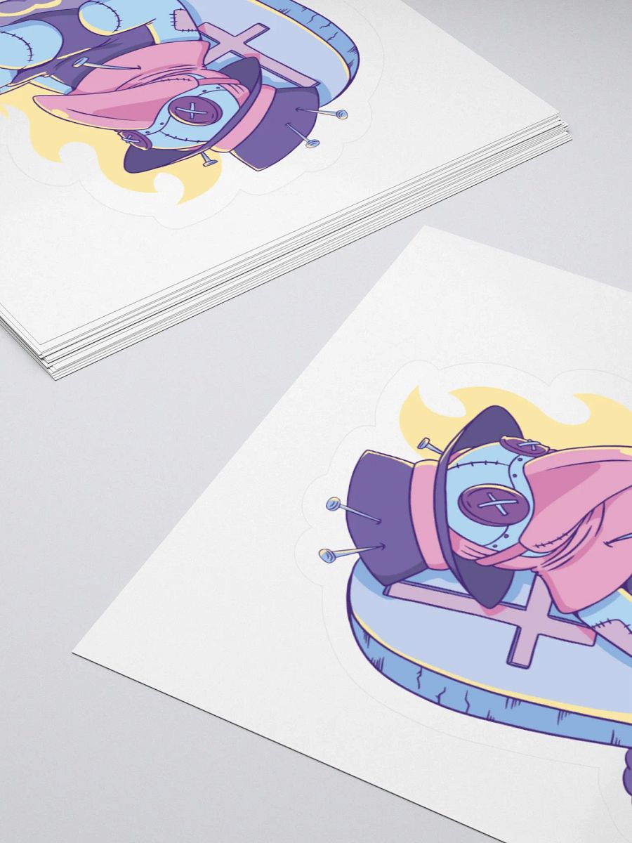 Plague Doctor Goth Pastel Halloween Funny Sticker product image (4)