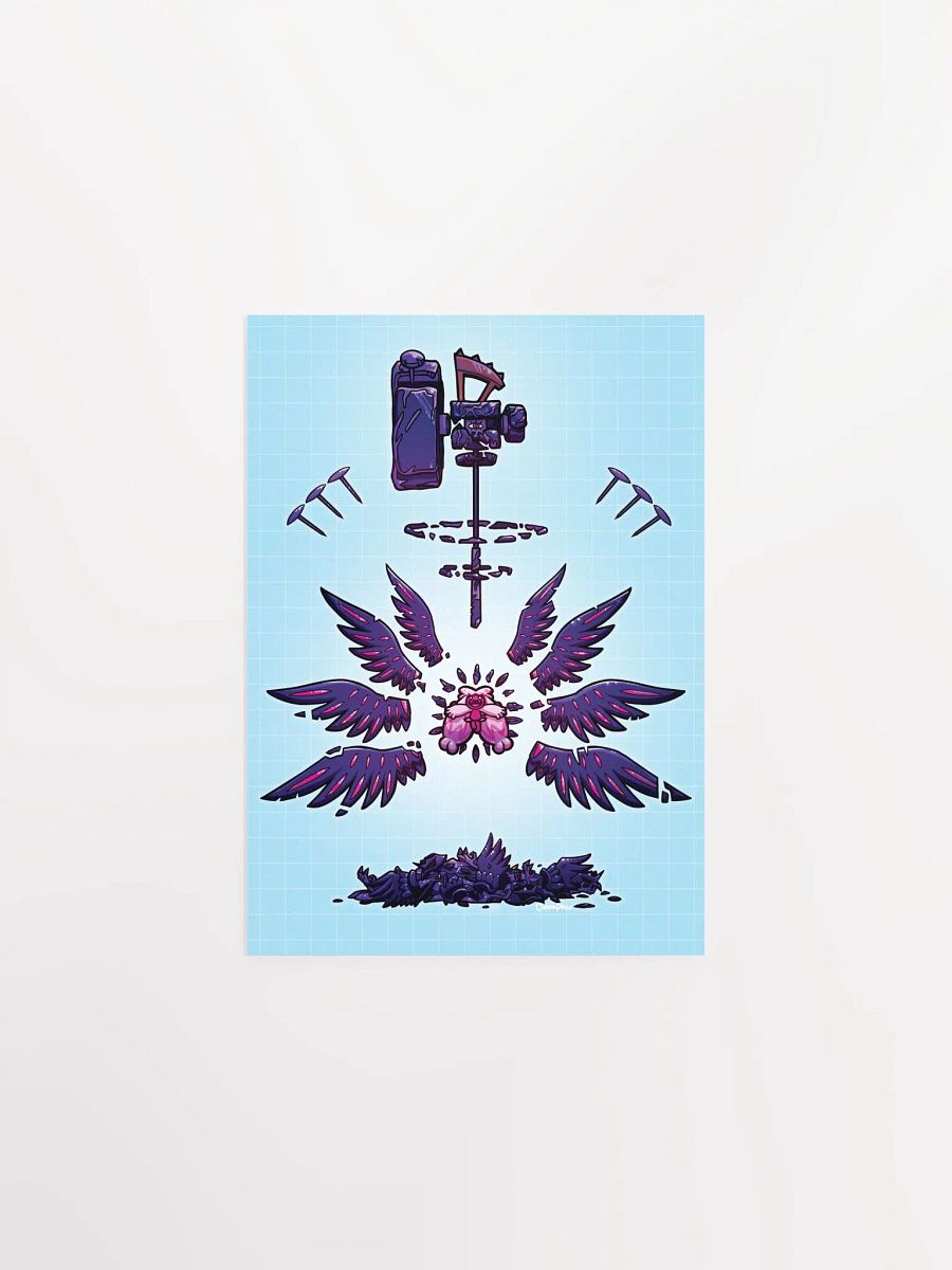 Biblically Accurate Angel Hammer Poster product image (1)