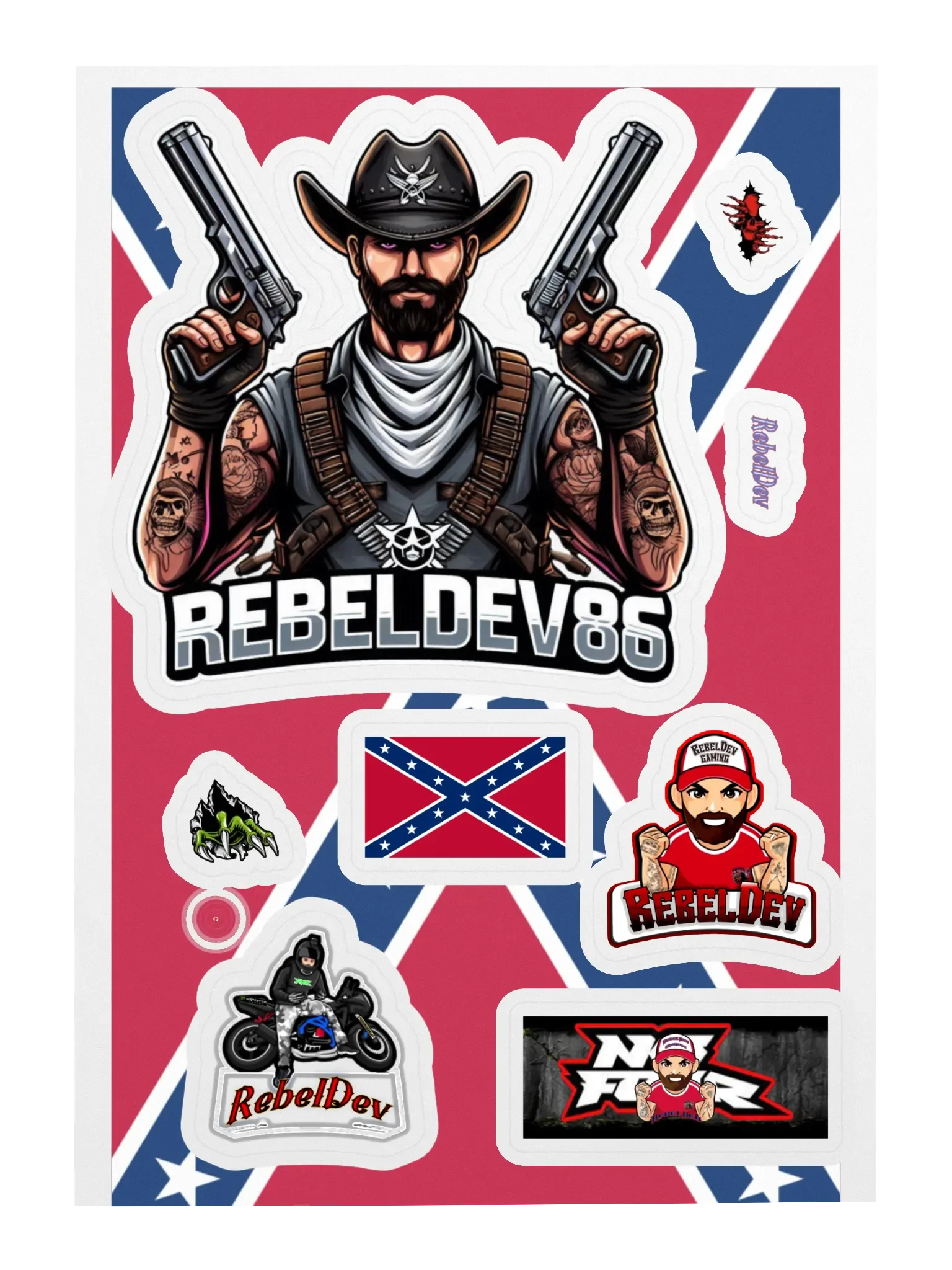 RebelDev86 sticker pack product image (3)