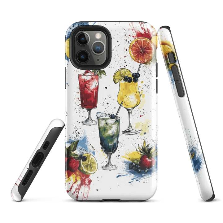 Tropical Summer Cocktail - Tough Phone Case product image (1)