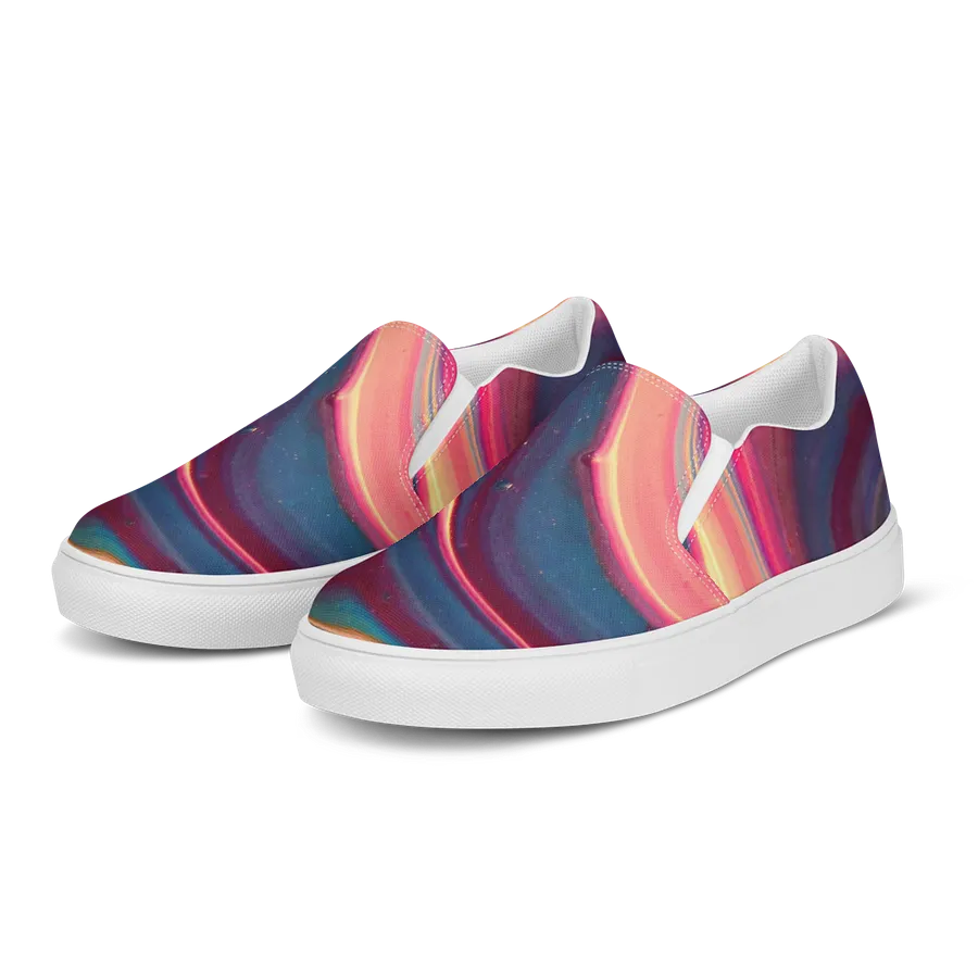 Abstract Slip-On Canvas Shoes product image (2)