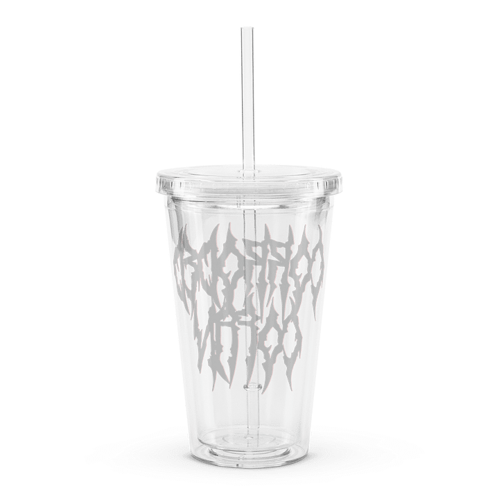 Corroded Coffin - Clear Plastic Tumbler product image (2)