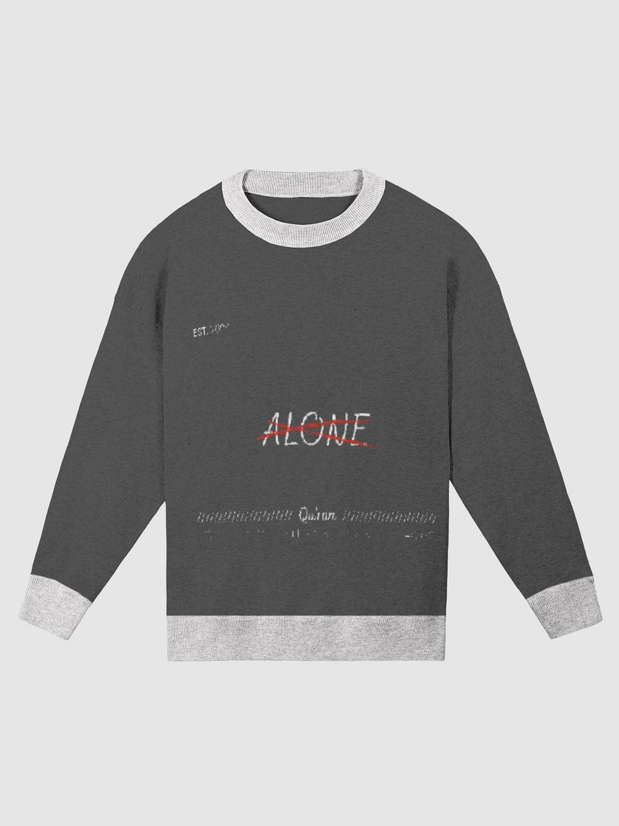 Call upon Me, I will respond to you. – 4060 | Unisex Knitted Crewneck Sweater Relaxed Fit product image (4)