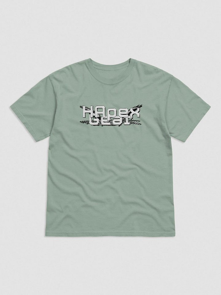 Garment-Dyed Heavyweight T-Shirt - Embroidered - White HApex Gear White Logo product image (1)