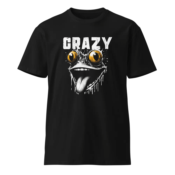 Playful Crazy Frog Cartoon Unisex T-Shirt product image (1)