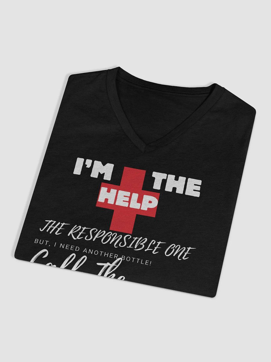 The Responsible One Women's V-Neck Tee product image (3)