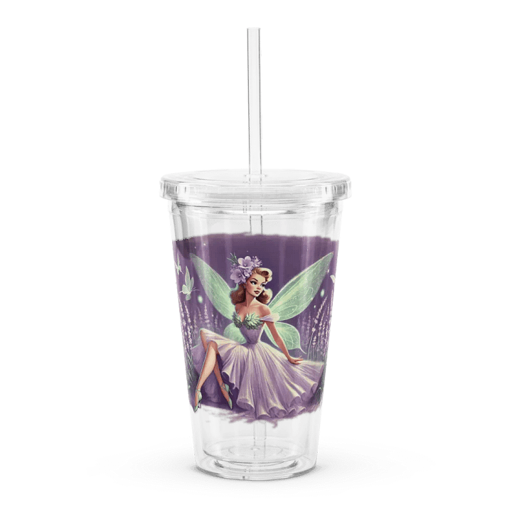 Lavender Fairy Double Wall Tumbler product image (1)
