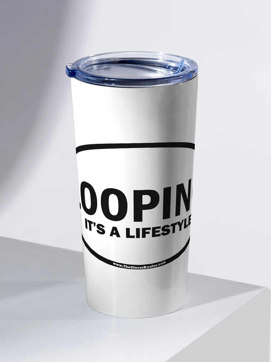 LOOPING - It's A Lifestyle - Insulated Stainless Steel Tumbler product image (2)
