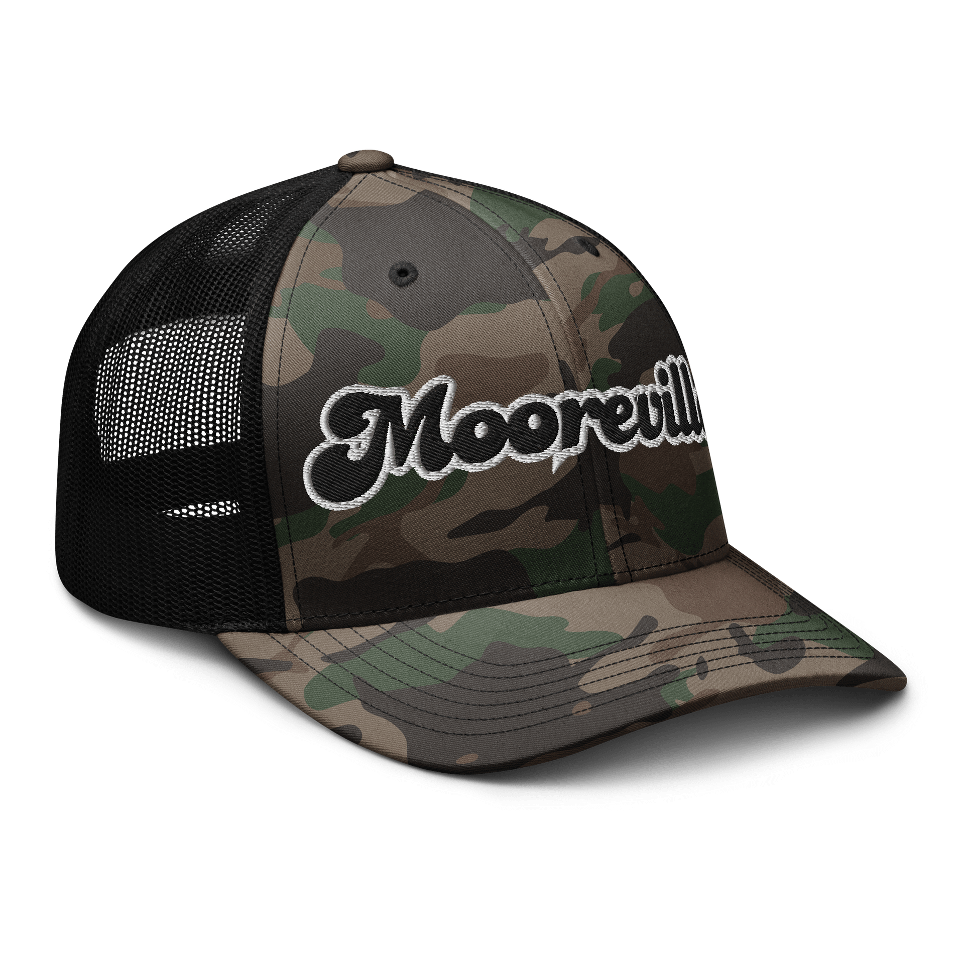 Mooreville Camo Trucker Hat product image (6)