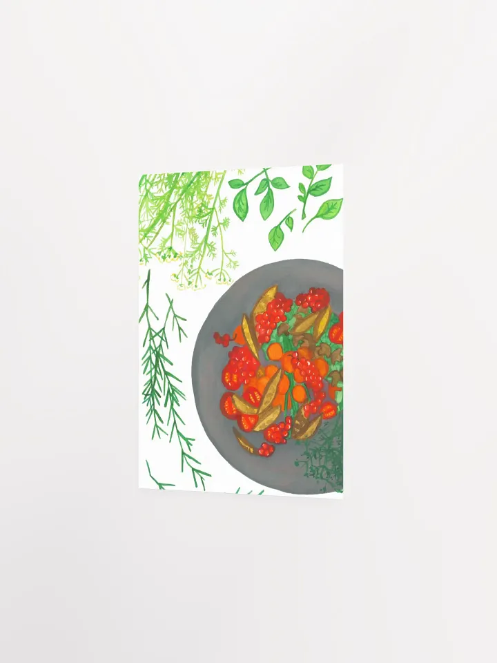 Simple Plate Art Print product image (5)
