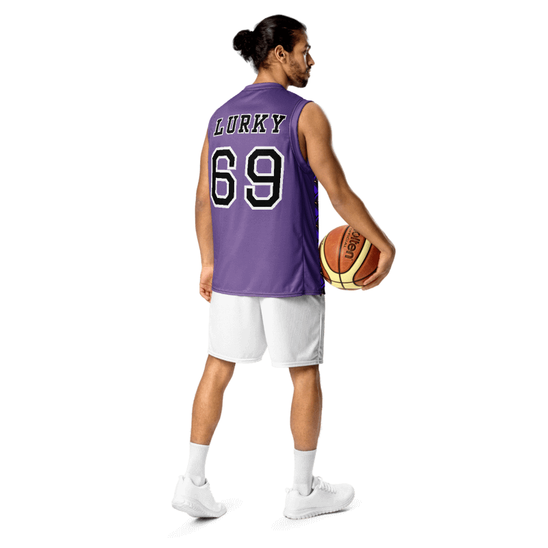 eabLURK Unisex Basketball Jersey product image (8)