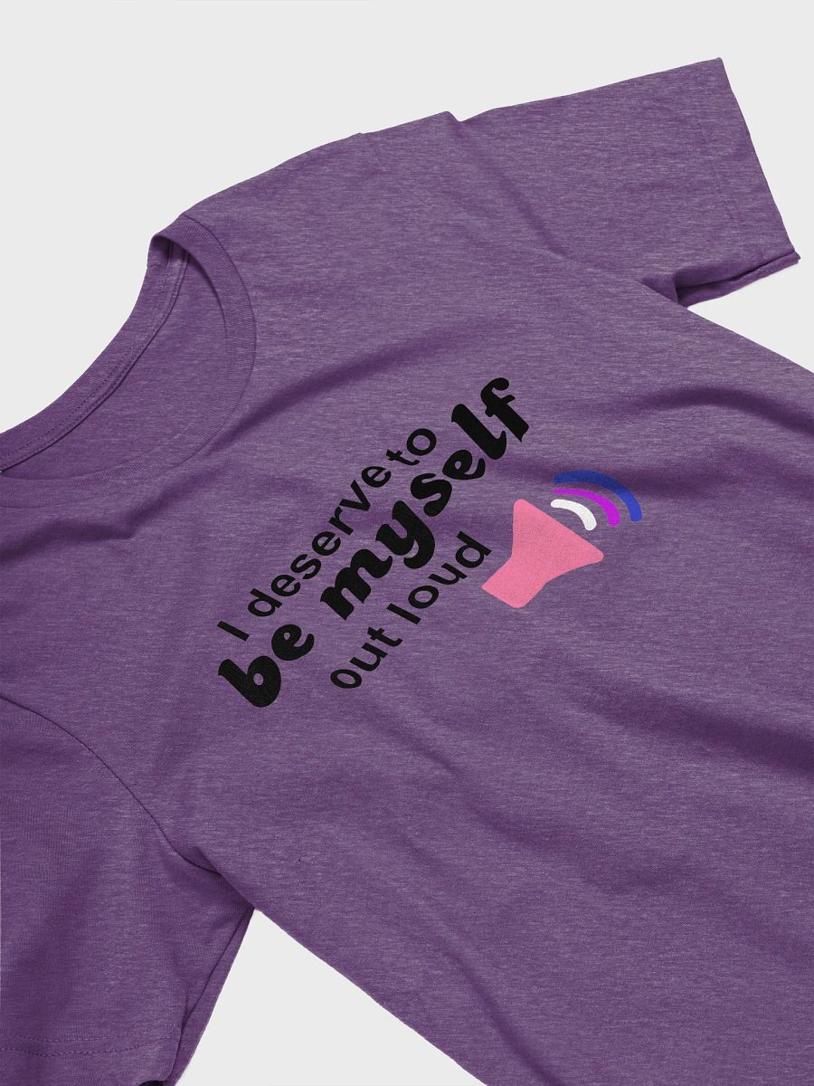 be myself out loud genderfluid t-shirt product image (3)