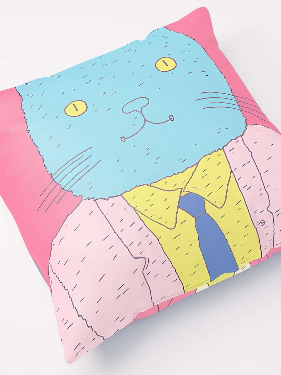 Mr. Whisker's Enterprise: The Pensive Professional Pillow product image (8)
