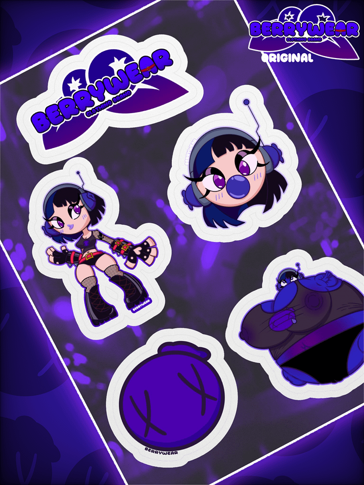 Berrywear Vicky - Sticker Sheet product image (1)