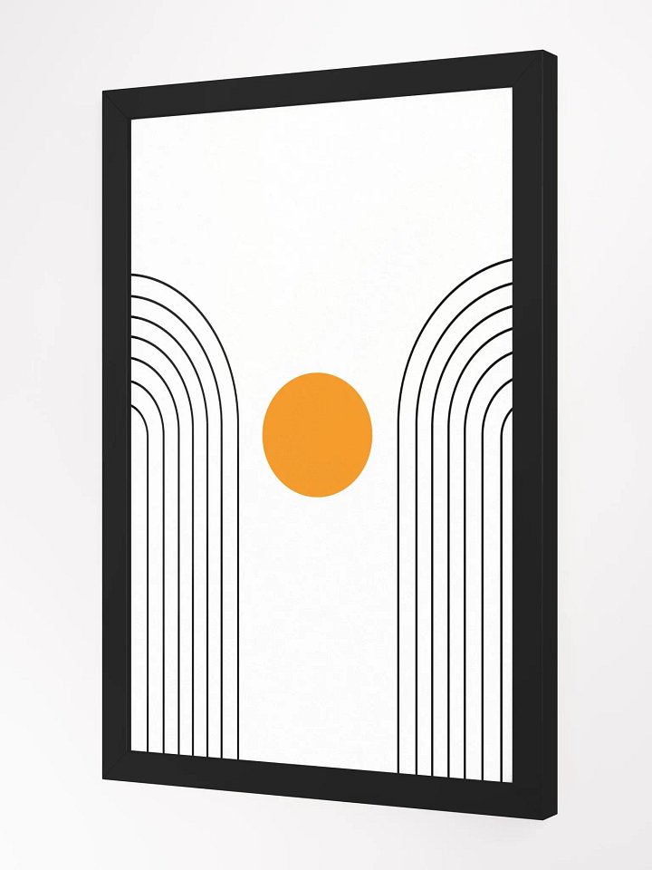 Symmetry in Orange Poster product image (8)