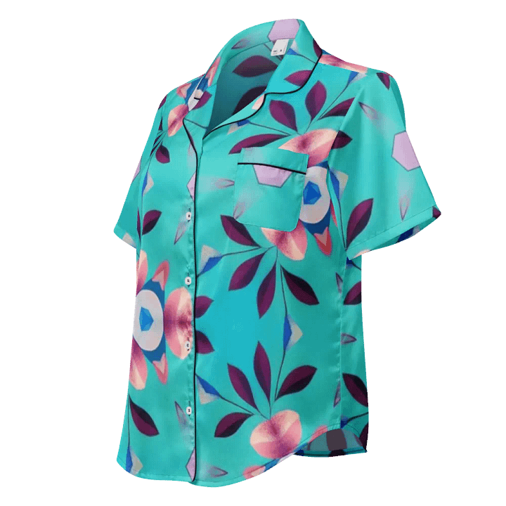 Bloom Short Sleeve Pyjama Top product image (1)