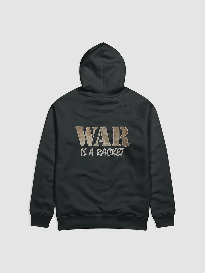 War Is A Racket - Metal - Stanley/Stella Eco Hoodie (Back) product image (1)