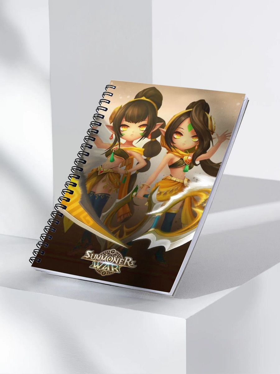 Summoners War Twins Spiral Notebook product image (3)