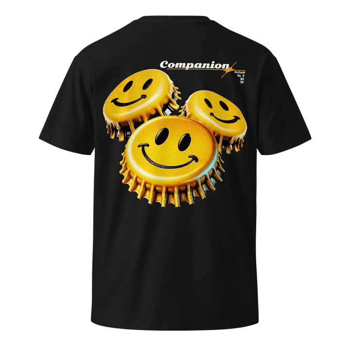 It's All Good Golden Bottle Caps Unisex Graphic T-Shirt product image (2)