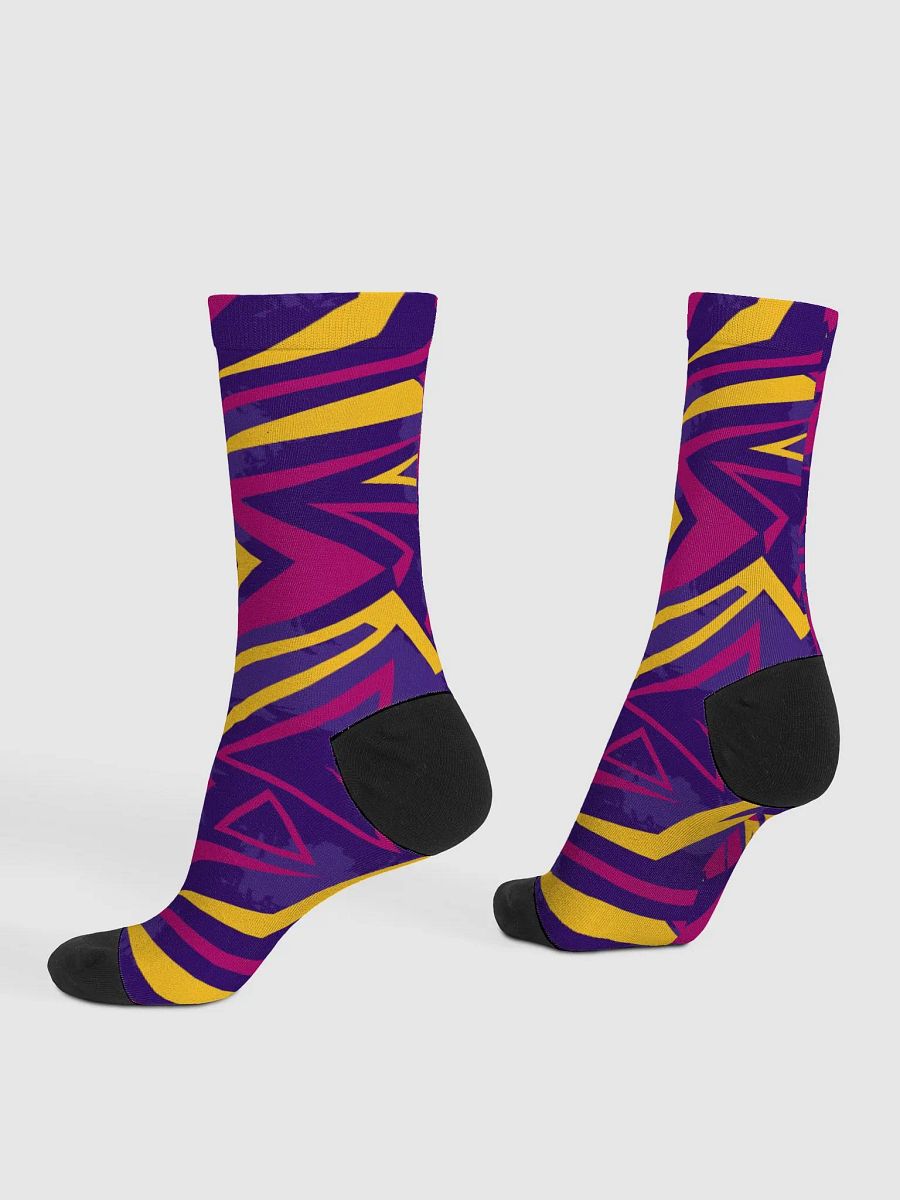Purple Flash | Premium Sustainable Crew Socks product image (4)