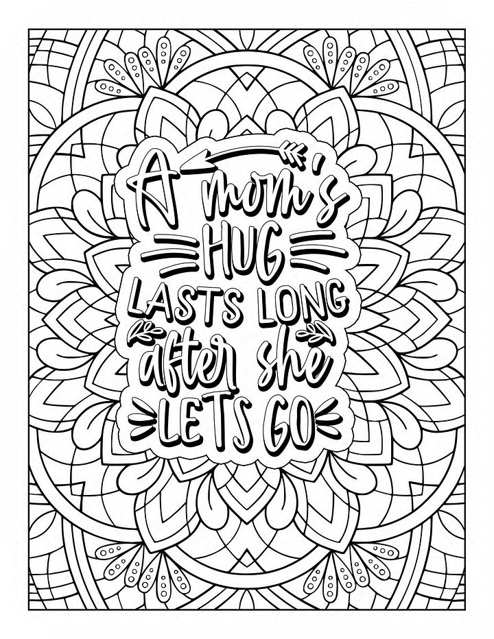 Best Mom Ever Coloring Book for Mother's, Christmas, Birthdays or Any Day Of The Year product image (2)