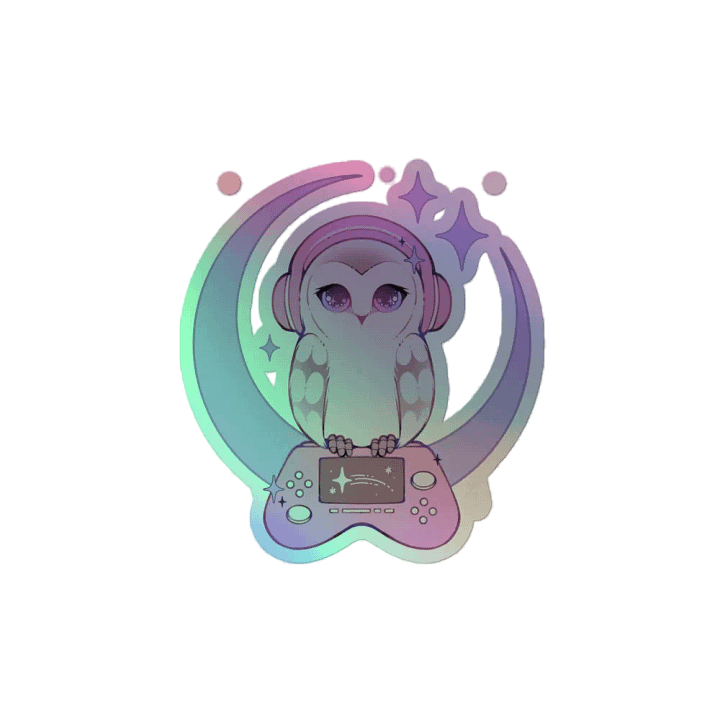 Shiny Night Owl Sticker product image (2)