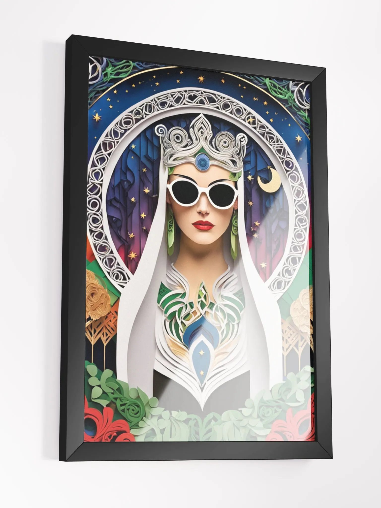 Winter Wiccan 17 - Framed Matte Poster product image (3)