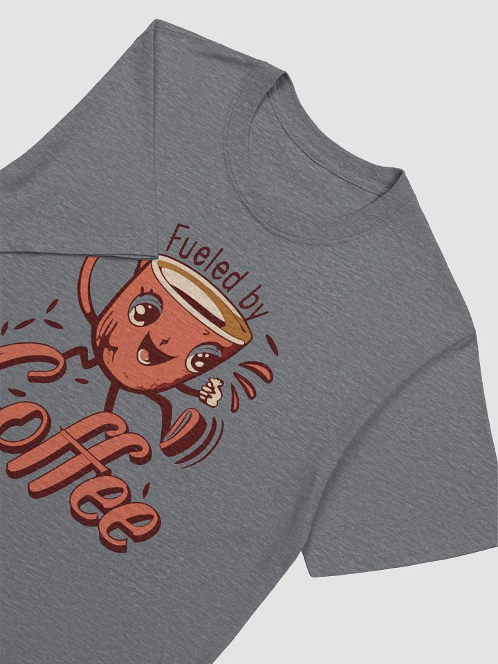 Fueled by Coffee Cartoon T-Shirt product image (2)