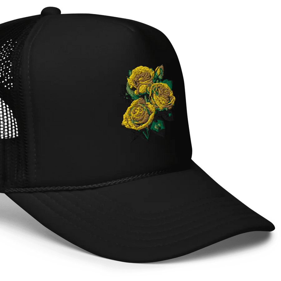 Yellow rose cap product image (9)