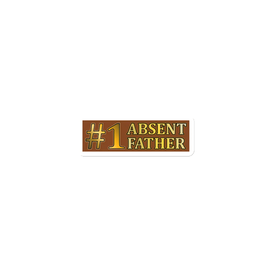 #1 Absent Father Magnet product image (1)