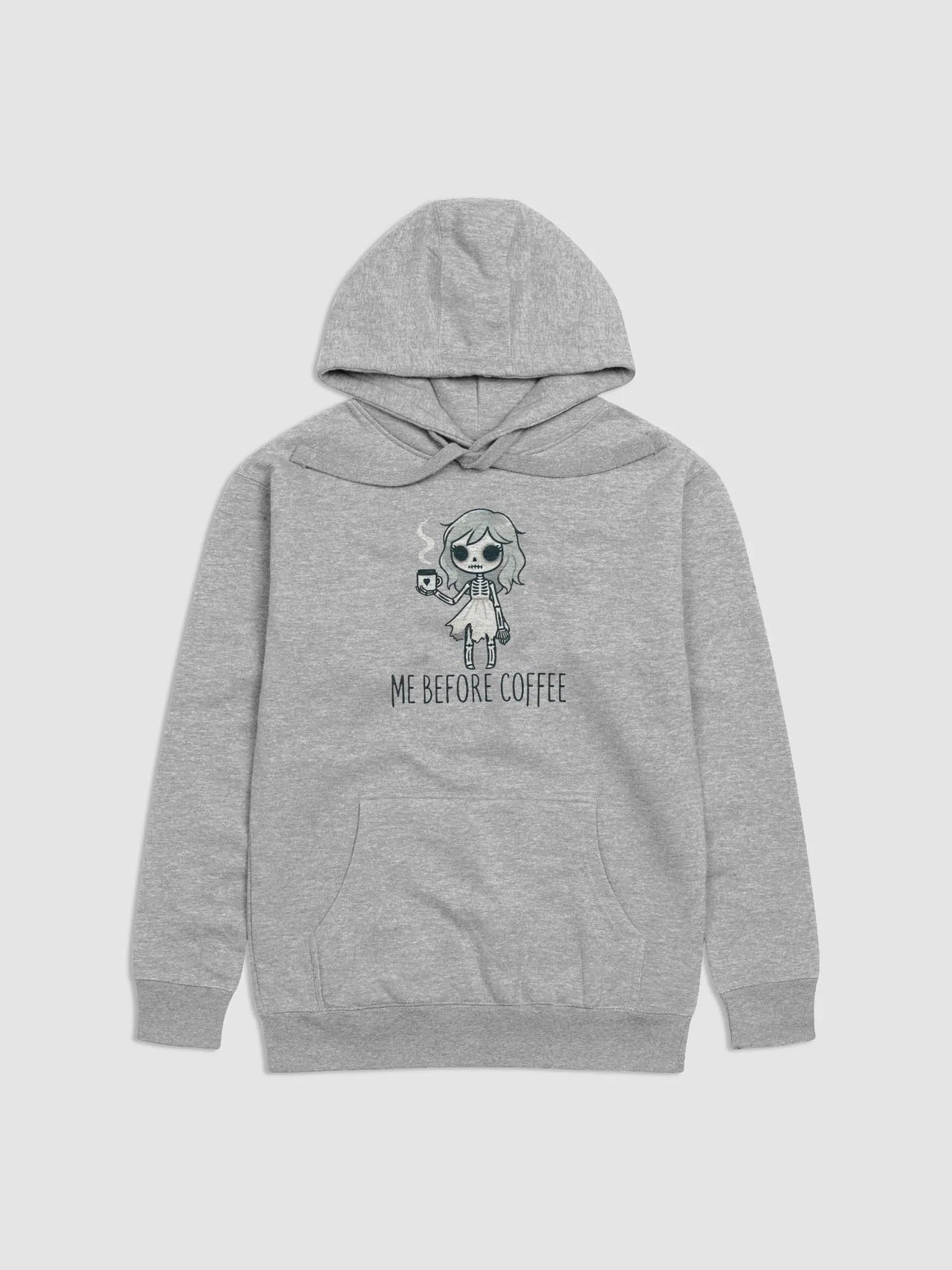 Me Before Coffee - Unisex Hoodie (Skeleton Girl Edition) product image (2)