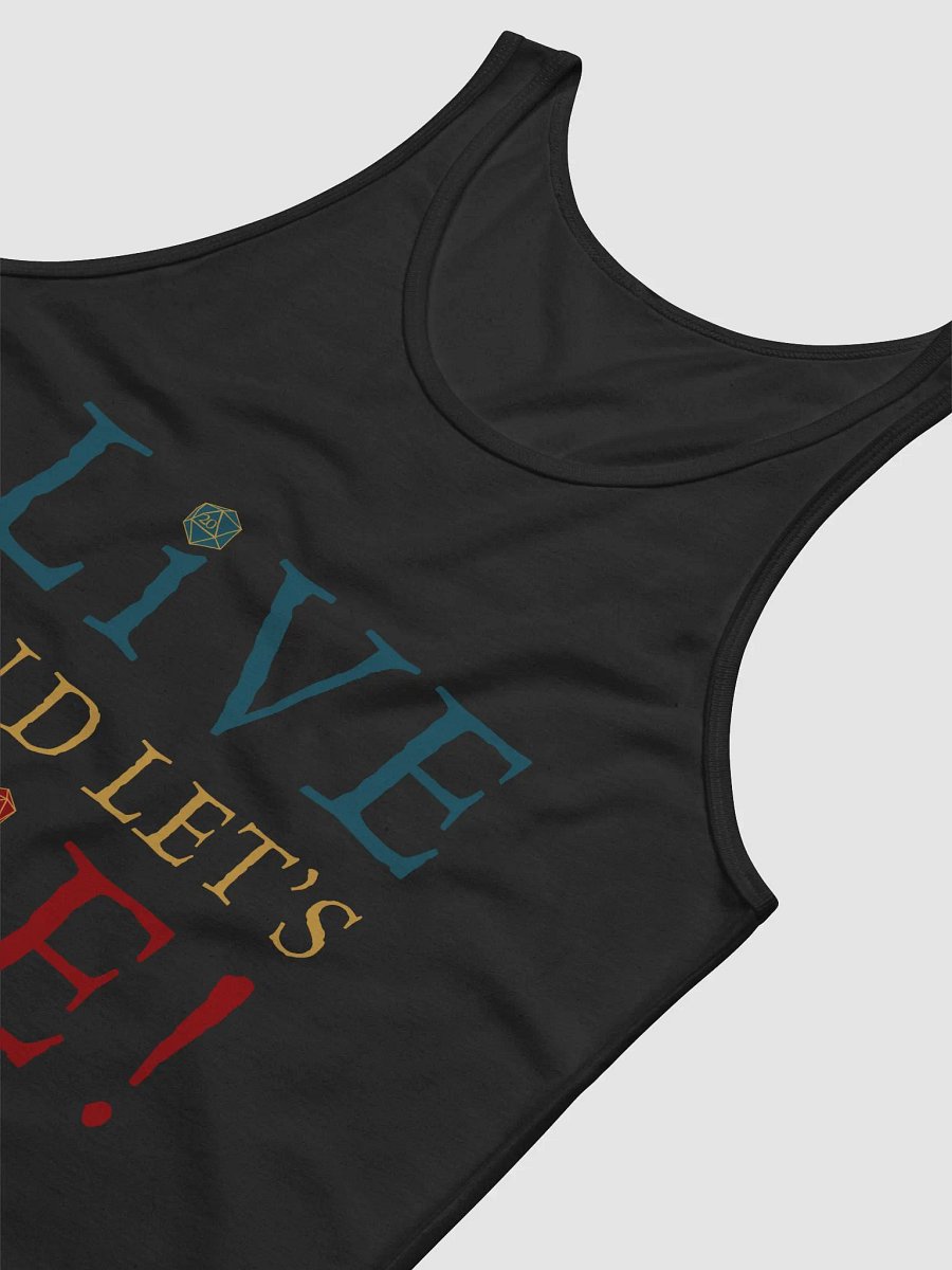 Live and Let's Die Logo Tank Top product image (21)