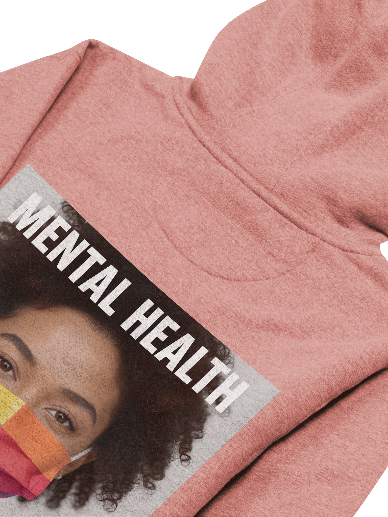 Rainbow Mental Health Unisex Hoodie product image (4)