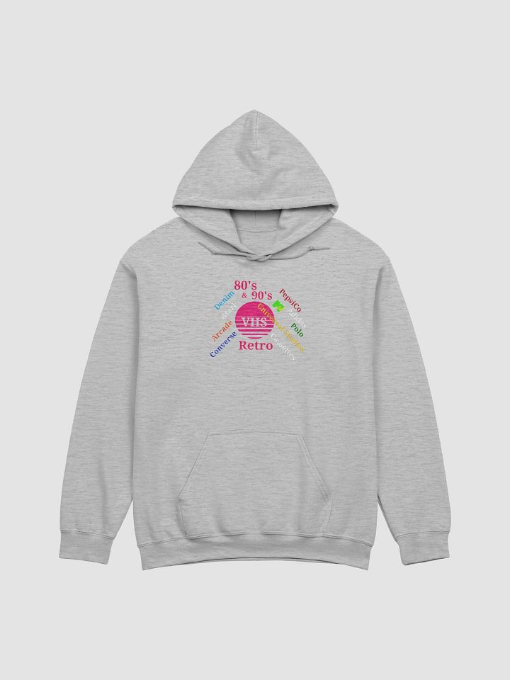 Retro VHS Circle Classic Hoodie product image (1)