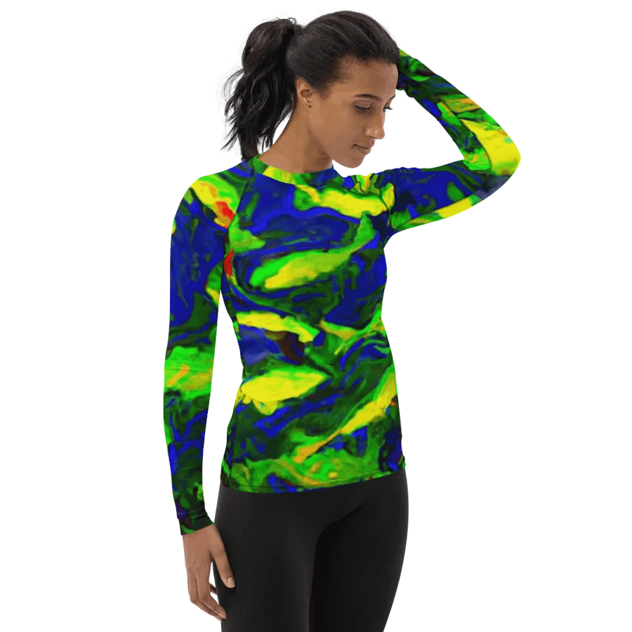 Aquatic Symphony Women's Rash Guard product image (5)
