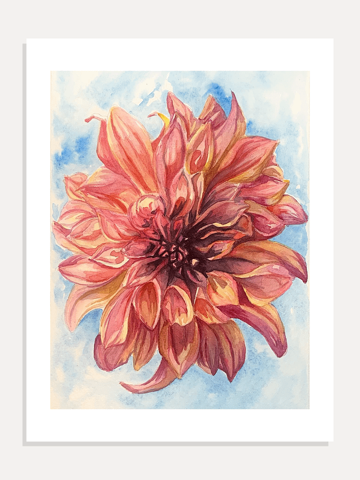 Dahlia Giclée Art Print product image (1)