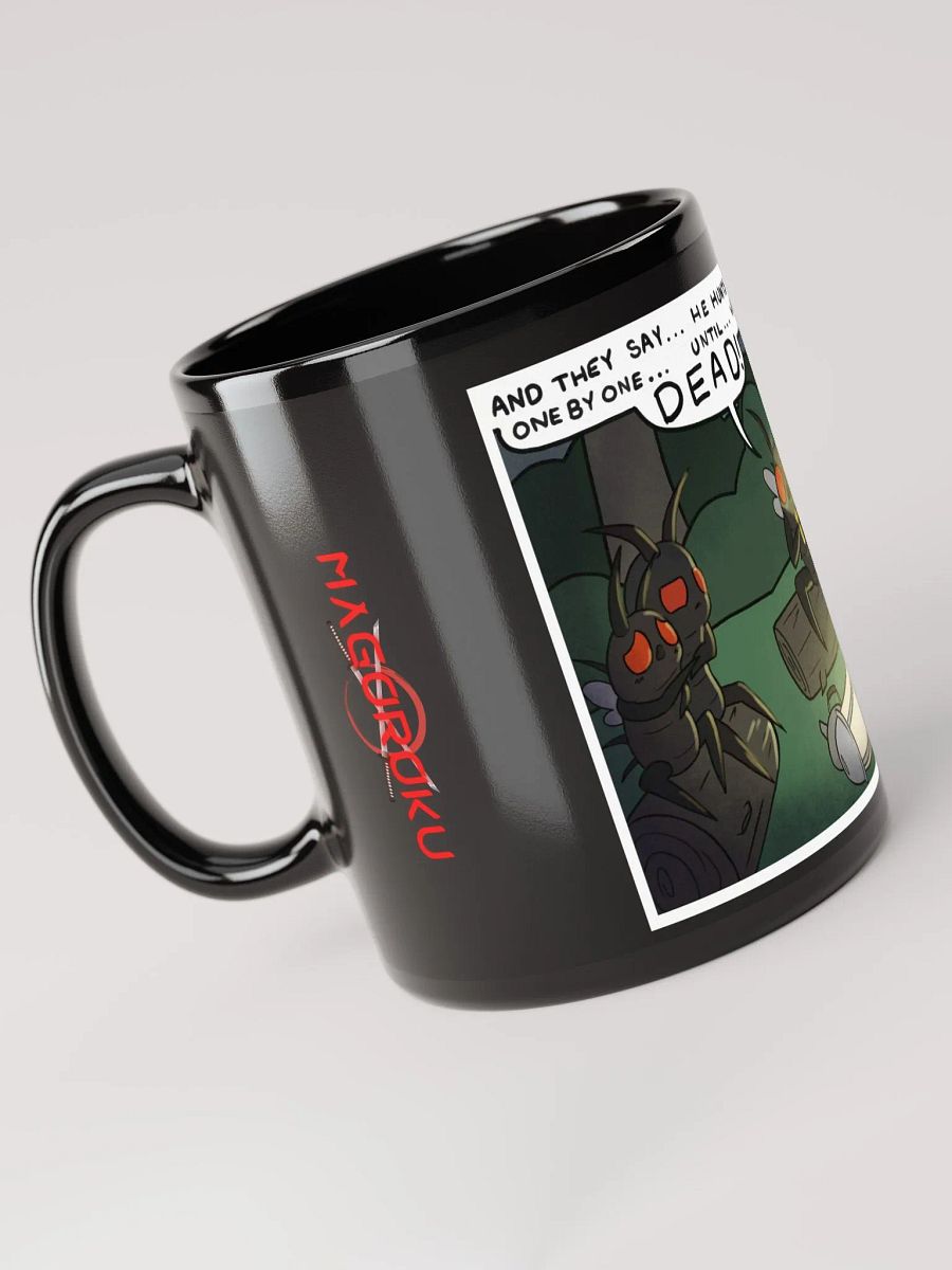Campfire Horror Stories Black Glossy Mug product image (3)