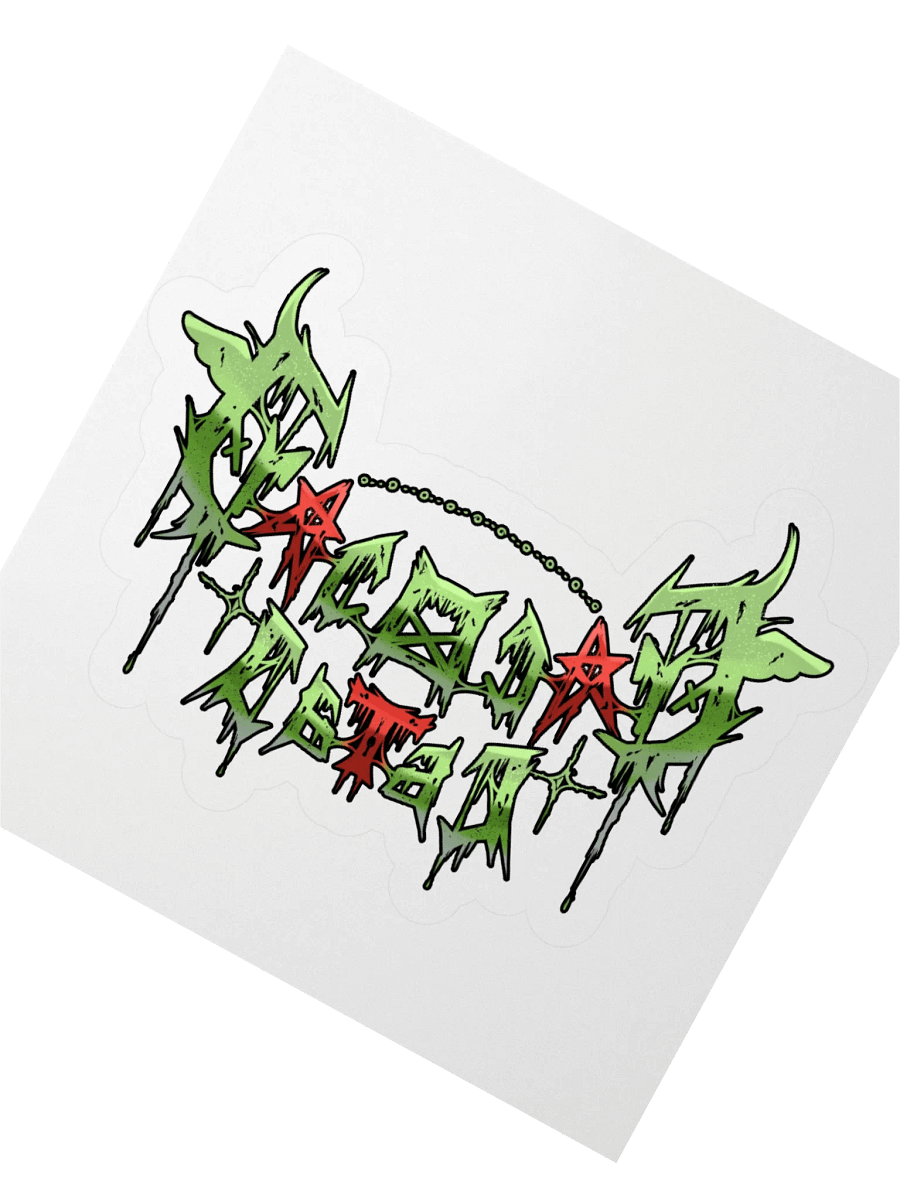 metal logo stickie! product image (6)